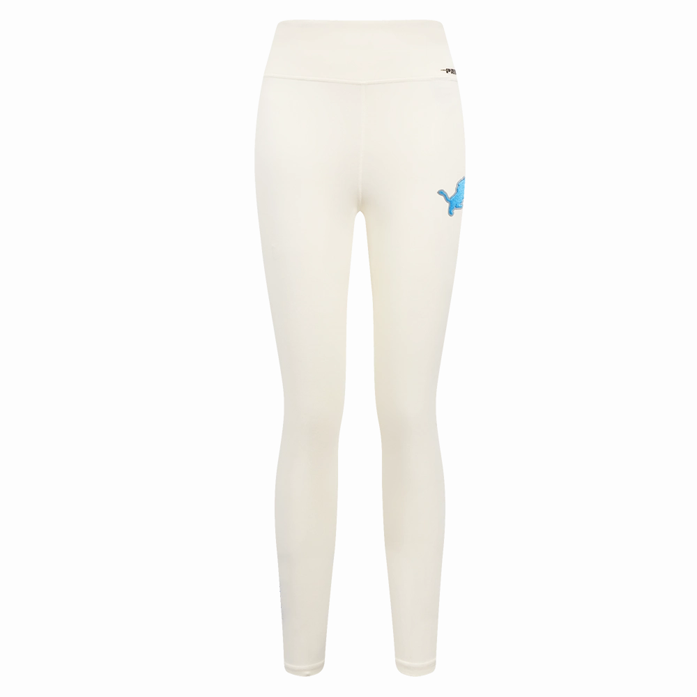 NFL DETROIT LIONS RETRO CLASSIC WOMEN'S JERSEY LEGGING (EGGSHELL)