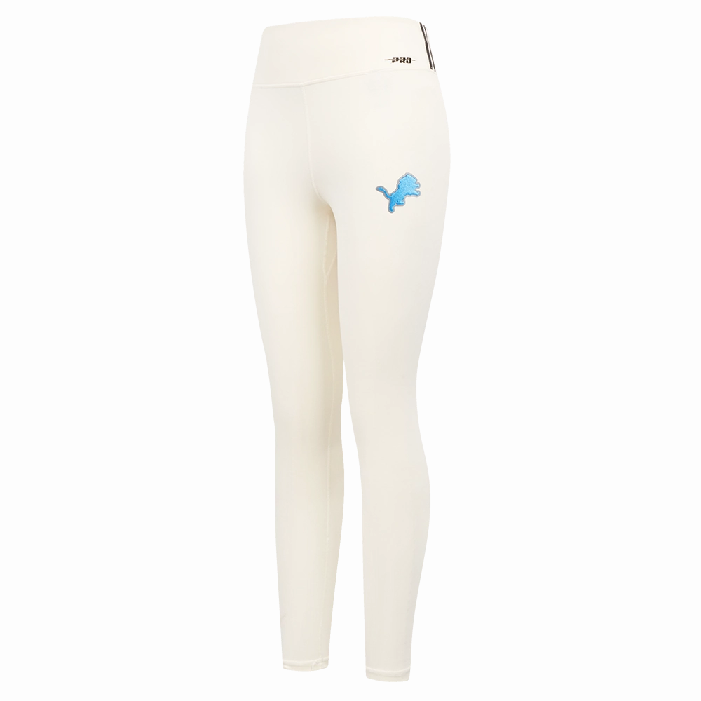 NFL DETROIT LIONS RETRO CLASSIC WOMEN'S JERSEY LEGGING (EGGSHELL)