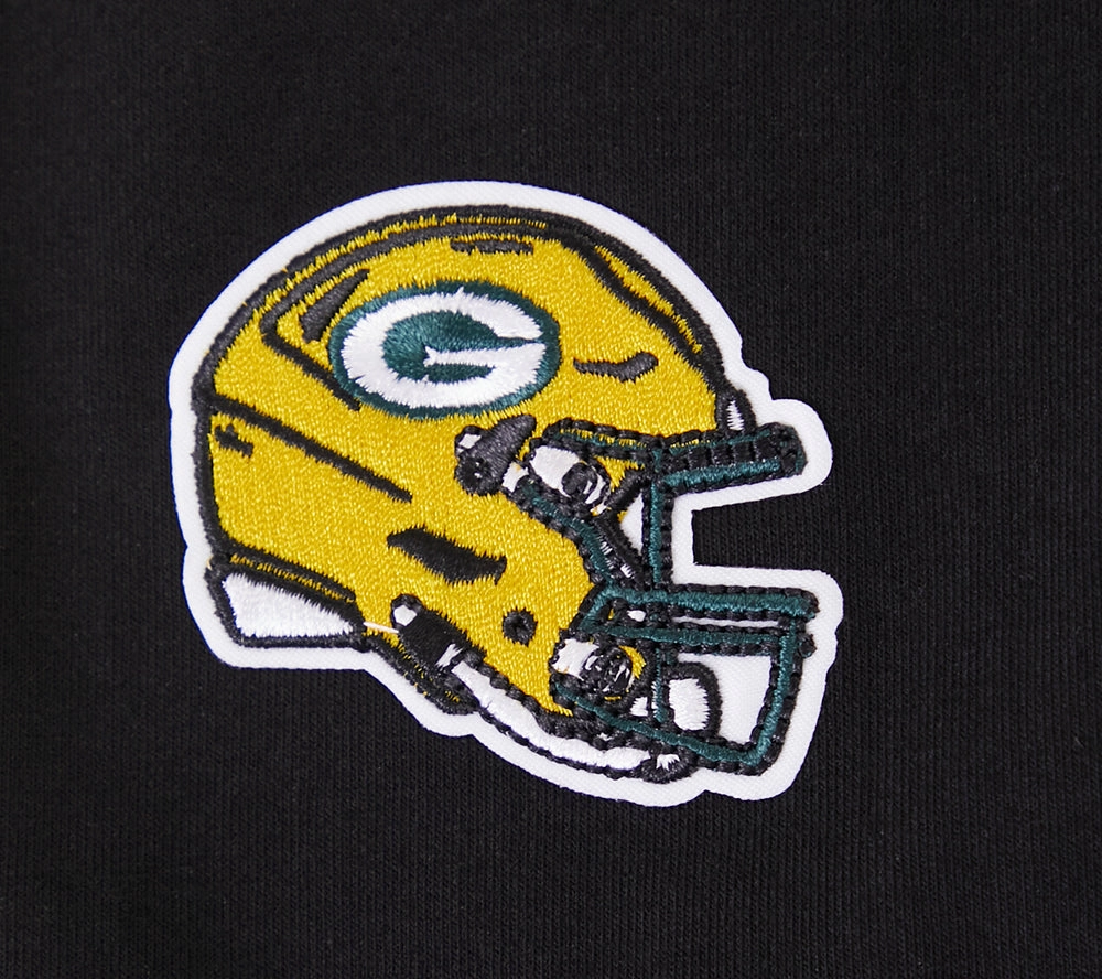 NFL GREEN BAY PACKERS  CLASSIC WOMEN'S JERSEY LEGGING (BLACK)
