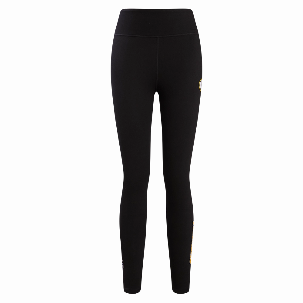 NFL GREEN BAY PACKERS  CLASSIC WOMEN'S JERSEY LEGGING (BLACK)
