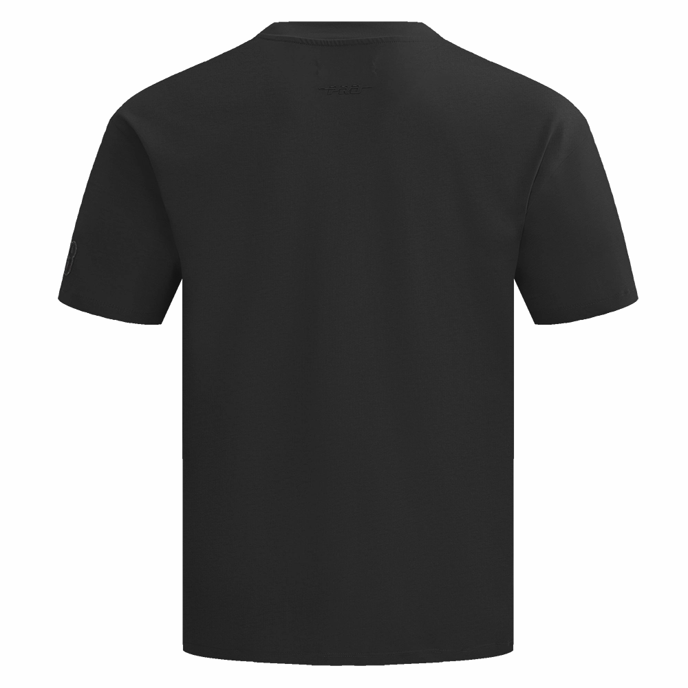 NFL GREEN BAY PACKERS NEUTRAL MEN'S DROP SHOULDER TEE (BLACK)