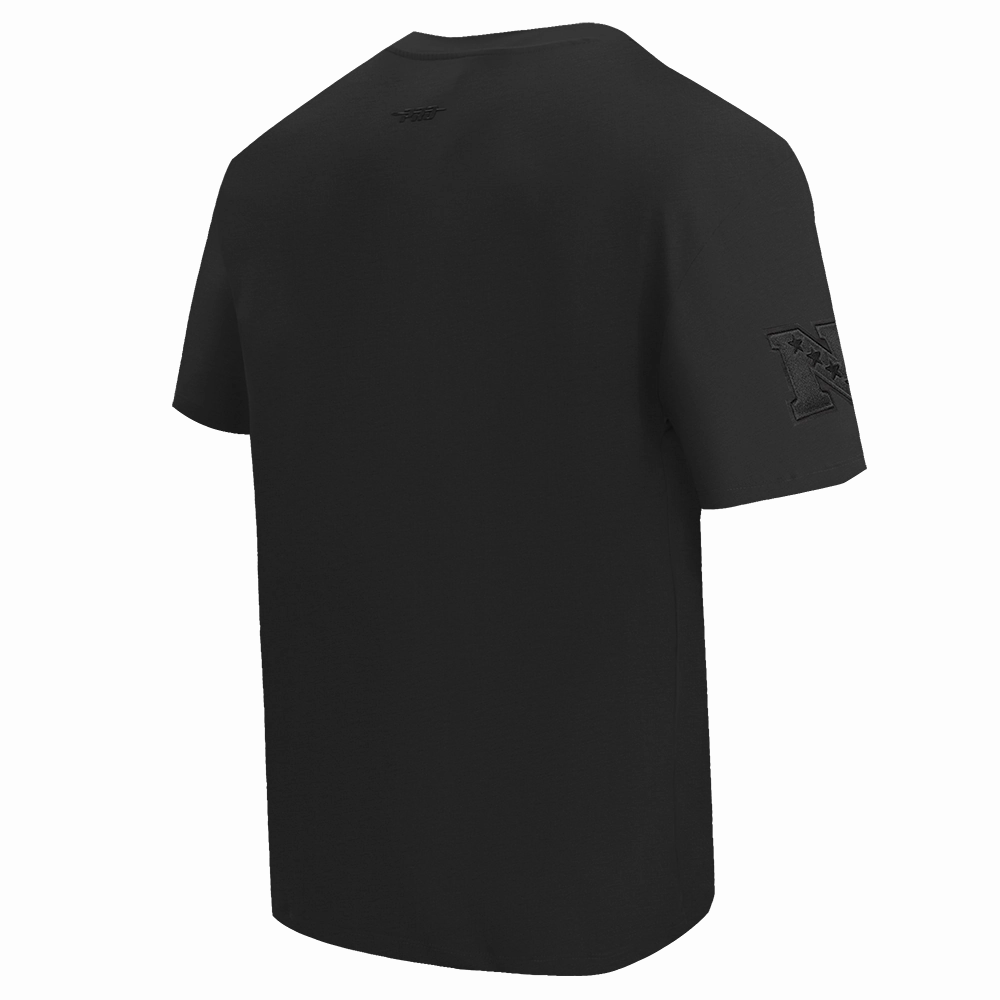 NFL GREEN BAY PACKERS NEUTRAL MEN'S DROP SHOULDER TEE (BLACK)
