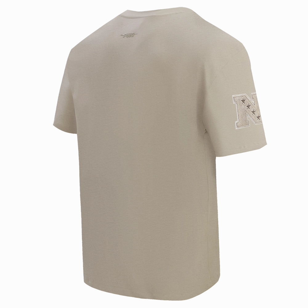 NFL GREEN BAY PACKERS NEUTRAL MEN'S DROP SHOULDER TEE (TAUPE)