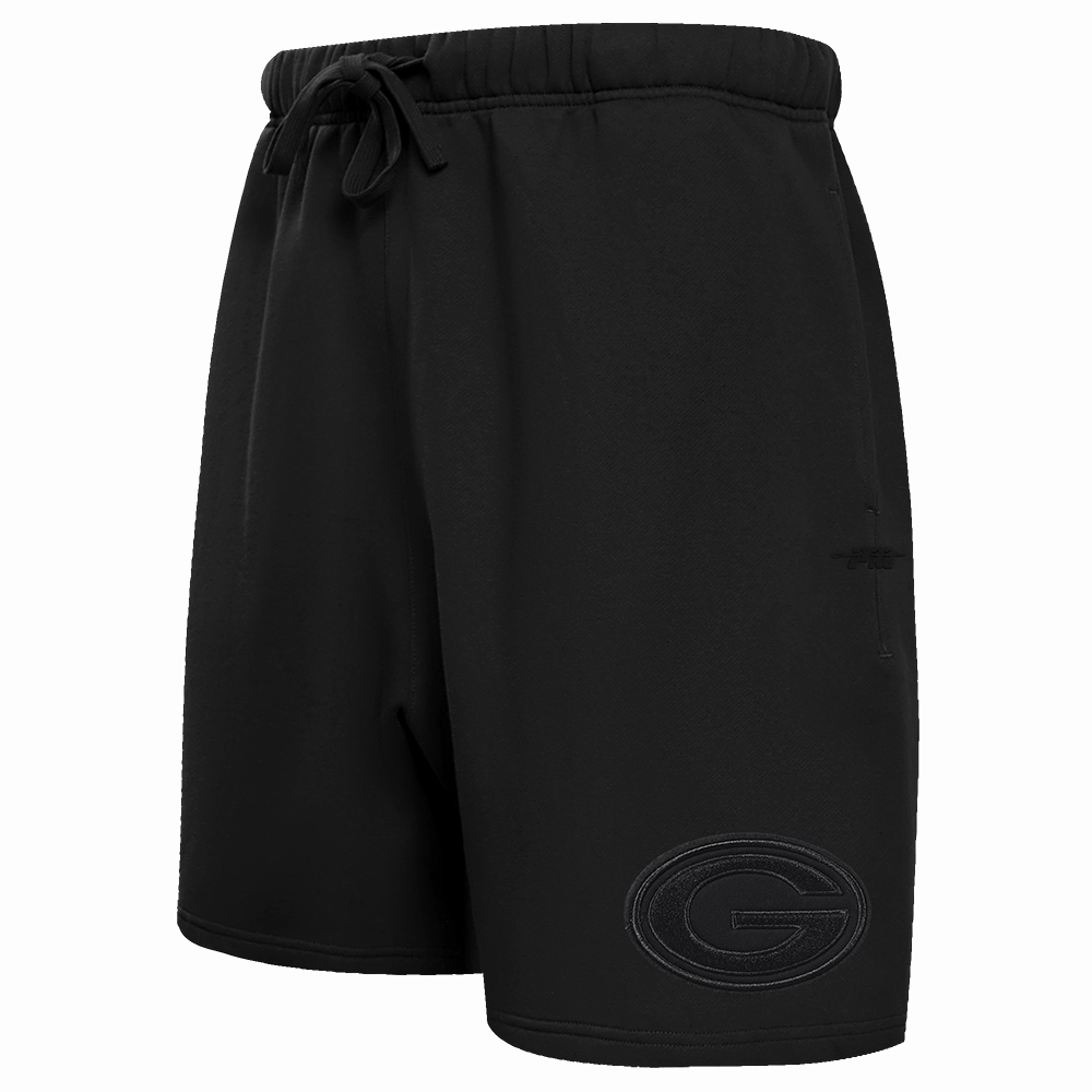 NFL GREEN BAY PACKERS NEUTRAL MEN'S SHORT (BLACK)