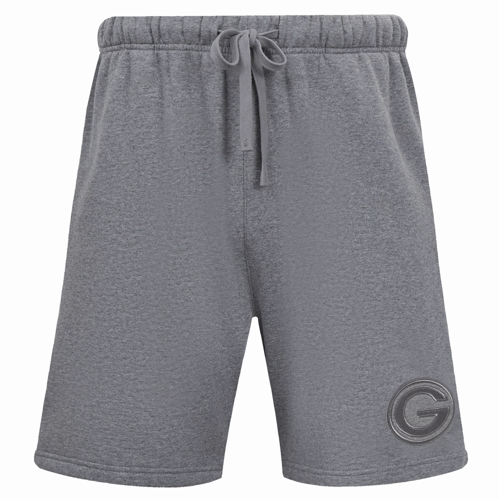 NFL GREEN BAY PACKERS NEUTRAL MEN'S SHORT (DARK HEATHER GRAY)