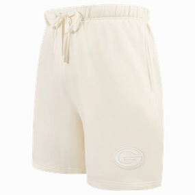 NFL GREEN BAY PACKERS NEUTRAL MEN'S SHORT (EGGSHELL)