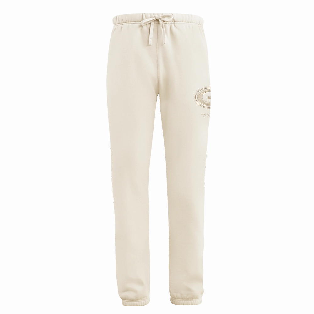 NFL GREEN BAY PACKERS NEUTRAL MEN'S SWEATPANT (EGGSHELL)