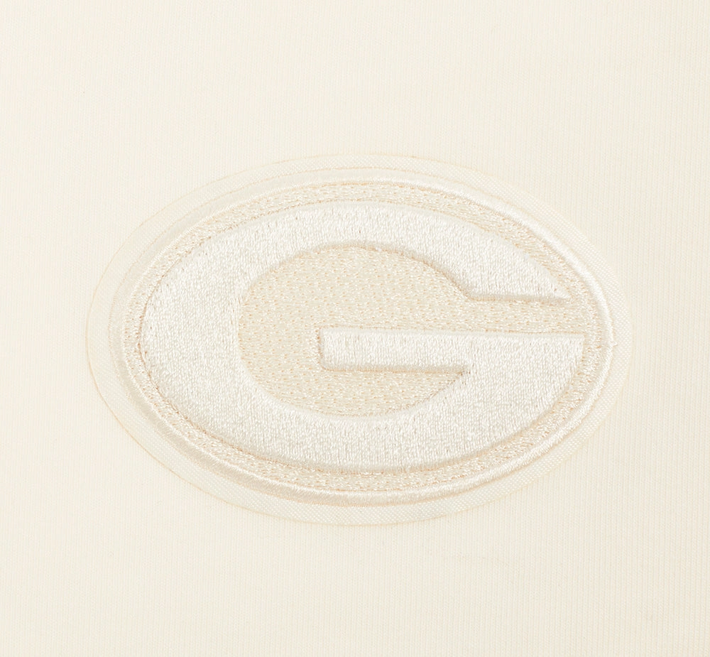NFL GREEN BAY PACKERS NEUTRAL WOMEN'S JERSEY LEGGING (EGGSHELL)