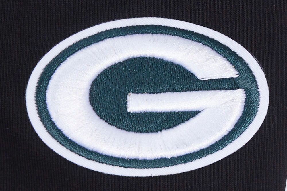 NFL GREEN BAY PACKERS PRO PREP WOMEN'S HIGH WAIST JERSEY LEGGING (BLACK)