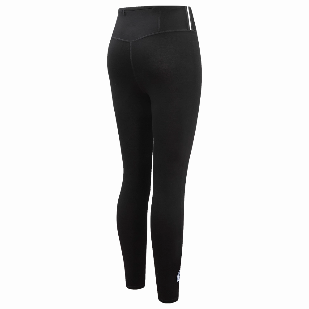 NFL GREEN BAY PACKERS PRO PREP WOMEN'S HIGH WAIST JERSEY LEGGING (BLACK)
