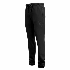 NFL HOUSTON TEXANS NEUTRAL MEN'S SWEATPANT (BLACK)