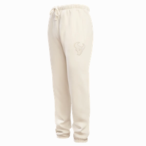 NFL HOUSTON TEXANS NEUTRAL MEN'S SWEATPANT (EGGSHELL)
