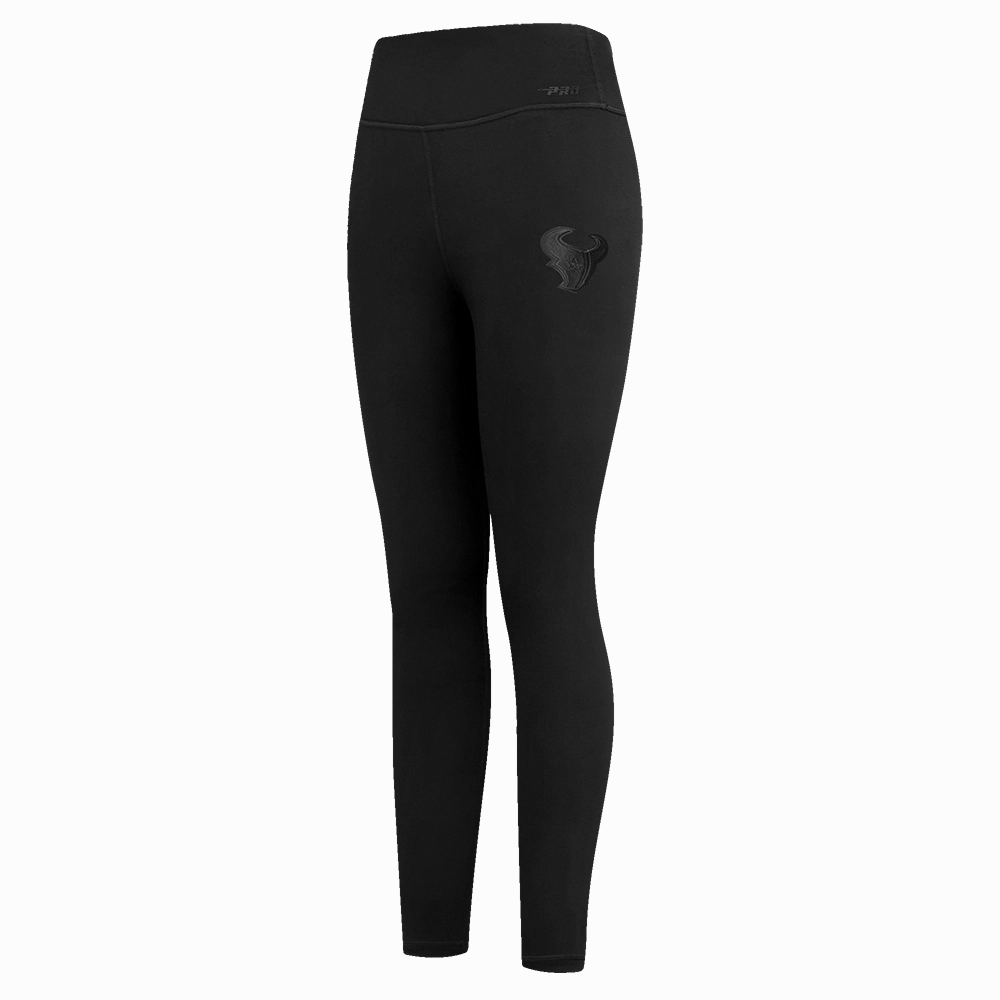 NFL HOUSTON TEXANS NEUTRAL WOMEN'S JERSEY LEGGING (BLACK)