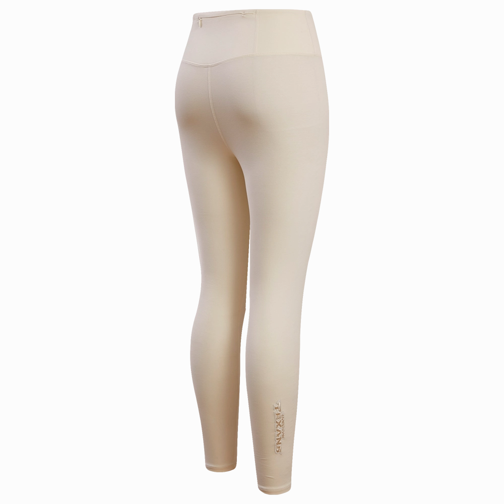 NFL HOUSTON TEXANS NEUTRAL WOMEN'S JERSEY LEGGING (EGGSHELL)