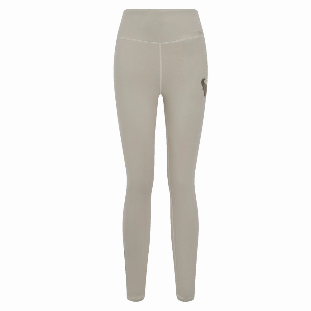 NFL HOUSTON TEXANS NEUTRAL WOMEN'S JERSEY LEGGING (TAUPE)