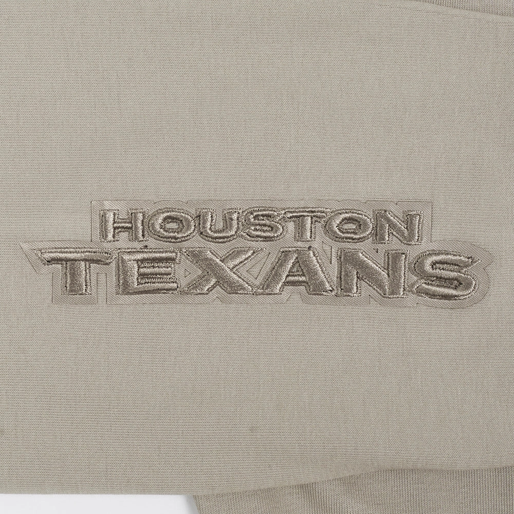 NFL HOUSTON TEXANS NEUTRAL WOMEN'S JERSEY LEGGING (TAUPE)