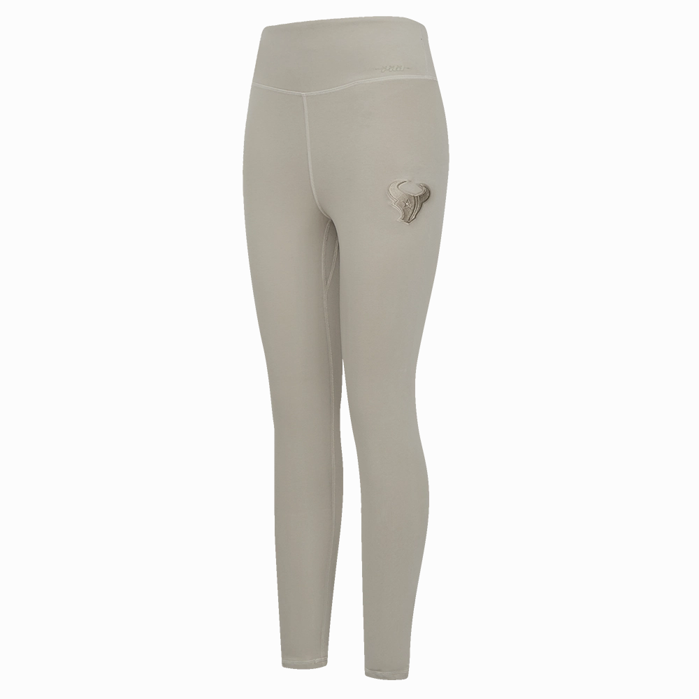 NFL HOUSTON TEXANS NEUTRAL WOMEN'S JERSEY LEGGING (TAUPE)