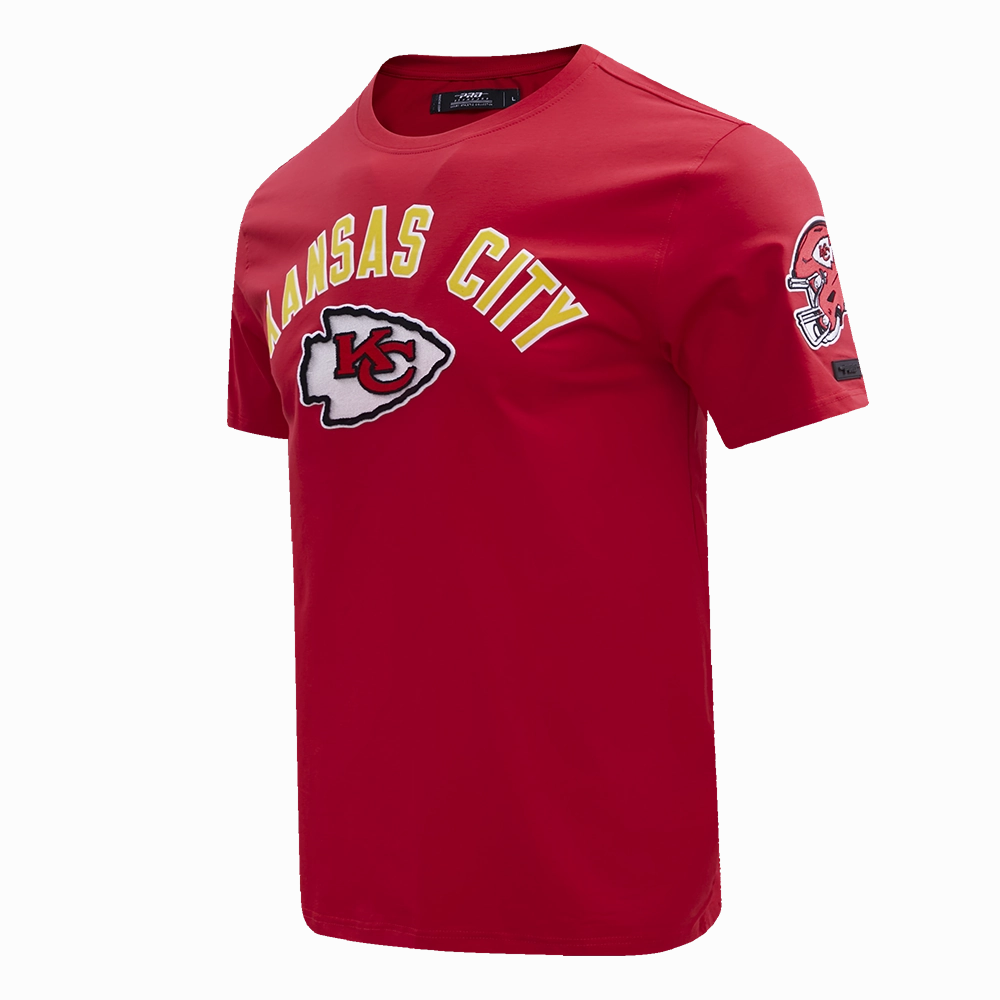 NFL KANSAS CITY CHIEFS CLASSIC BRISTLE MEN'S TEE (RED)