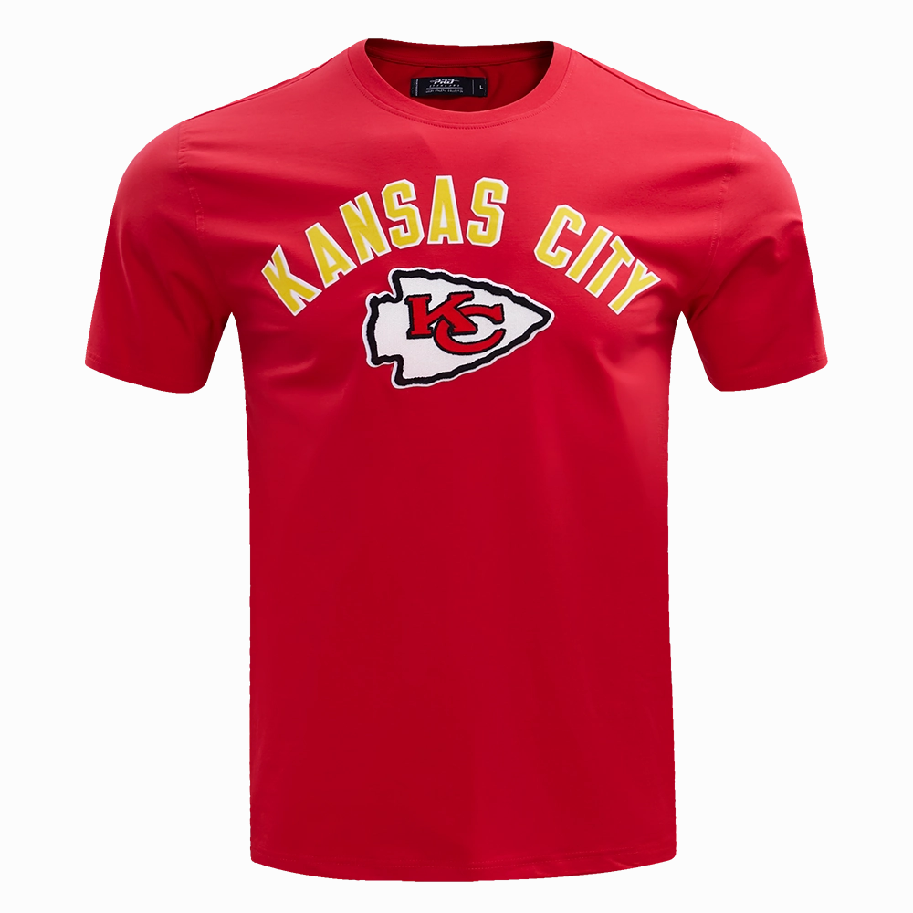 NFL KANSAS CITY CHIEFS CLASSIC BRISTLE MEN'S TEE (RED)
