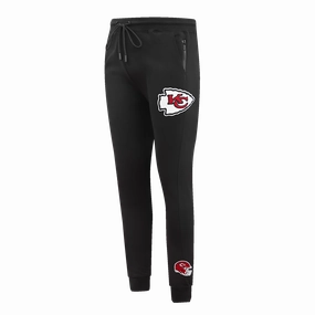 NFL KANSAS CITY CHIEFS CLASSIC CHENILLE MEN'S JOGGER (BLACK)
