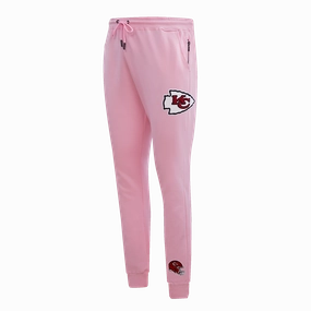 NFL KANSAS CITY CHIEFS CLASSIC CHENILLE MEN'S JOGGER (PINK)