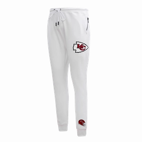 NFL KANSAS CITY CHIEFS CLASSIC CHENILLE MEN'S JOGGER (WHITE)