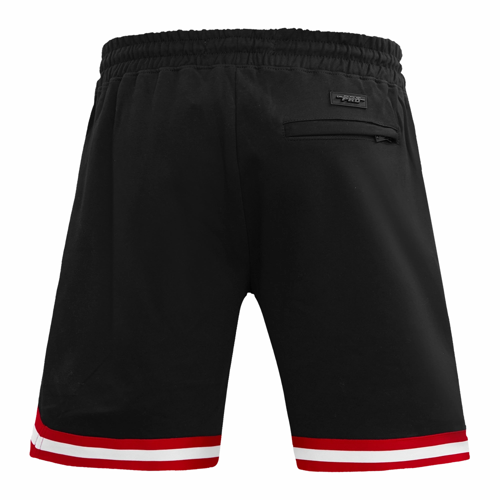 NFL KANSAS CITY CHIEFS CLASSIC CHENILLE MEN'S SHORT (BLACK)