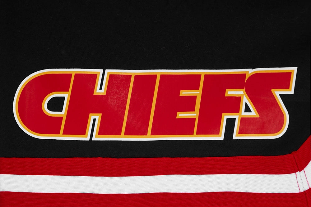 NFL KANSAS CITY CHIEFS CLASSIC CHENILLE MEN'S SHORT (BLACK)