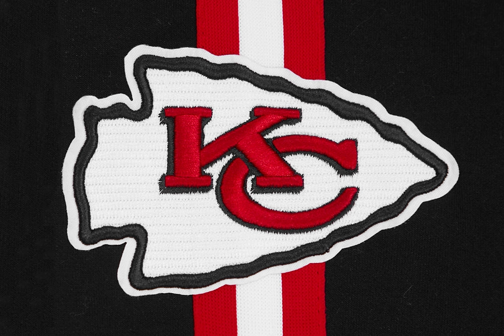 NFL KANSAS CITY CHIEFS CLASSIC CHENILLE MEN'S SHORT (BLACK)