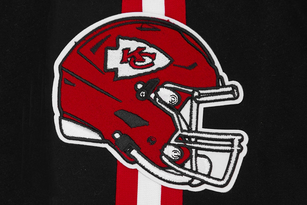NFL KANSAS CITY CHIEFS CLASSIC CHENILLE MEN'S SHORT (BLACK)
