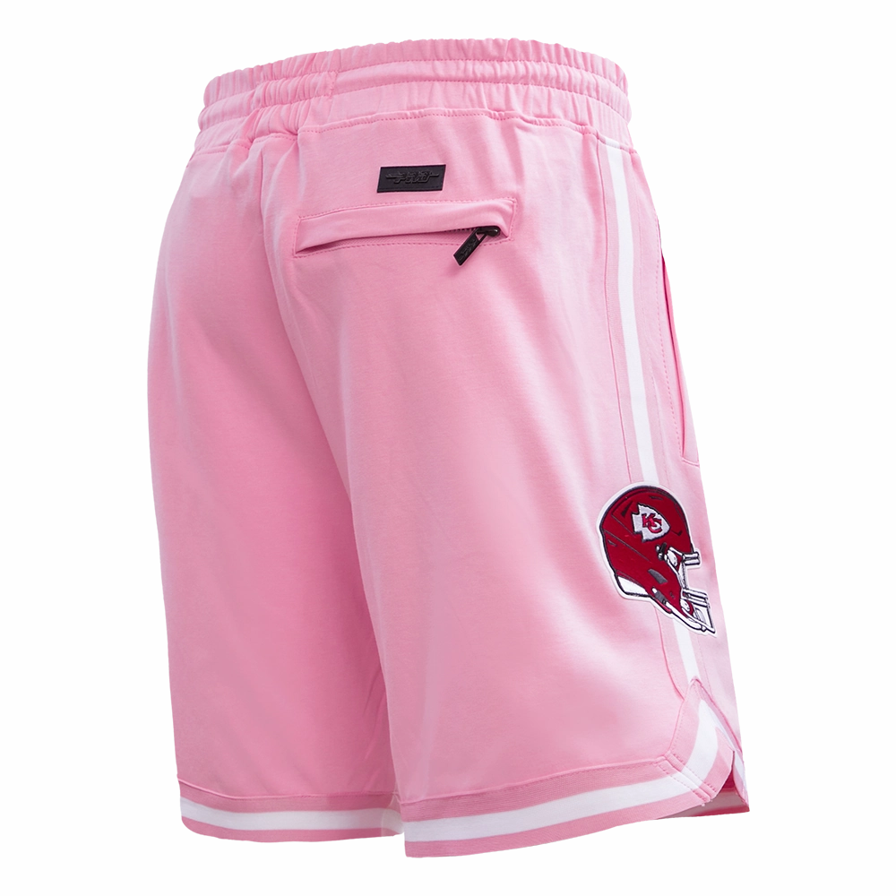 NFL KANSAS CITY CHIEFS CLASSIC CHENILLE MEN'S SHORT (PINK)