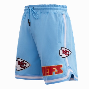 NFL KANSAS CITY CHIEFS CLASSIC CHENILLE MEN'S SHORT (UNIVERSITY BLUE)