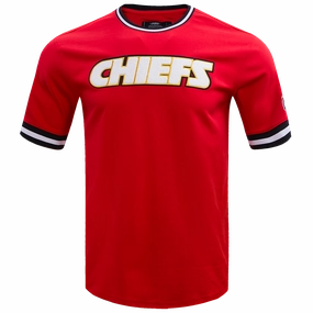 NFL KANSAS CITY CHIEFS CLASSIC CHENILLE MEN'S TEE (RED)