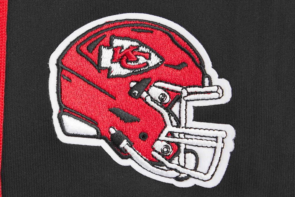 NFL KANSAS CITY CHIEFS CLASSIC MEN'S DK TRACK PANT (BLACK)
