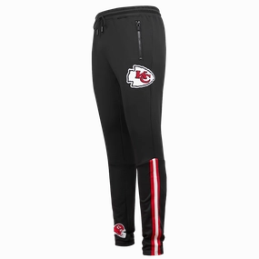 NFL KANSAS CITY CHIEFS CLASSIC MEN'S DK TRACK PANT (BLACK)