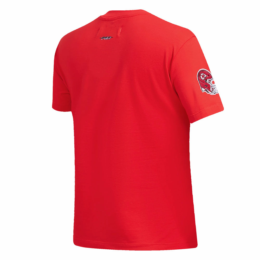 NFL KANSAS CITY CHIEFS CLASSIC SHORT SLEEVE WOMEN'S SINGLE JERSEY SLIM FIT TEE (RED)