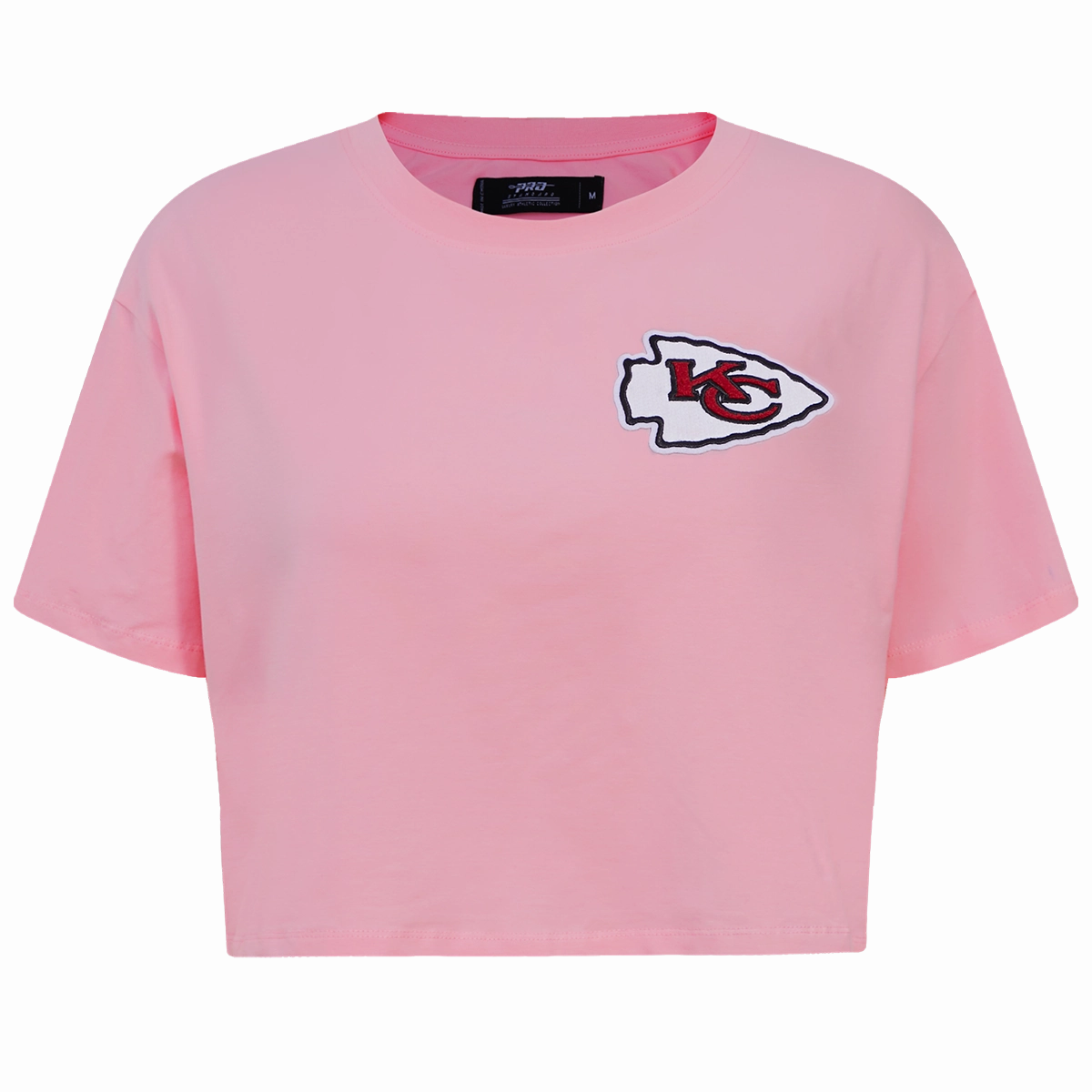 NFL KANSAS CITY CHIEFS CLASSIC WOMEN'S BOXY TEE (PINK)