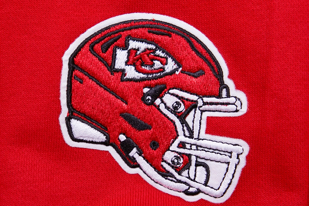 NFL KANSAS CITY CHIEFS CLASSIC WOMEN'S FLEECE PULLOVER HOODIE (RED)