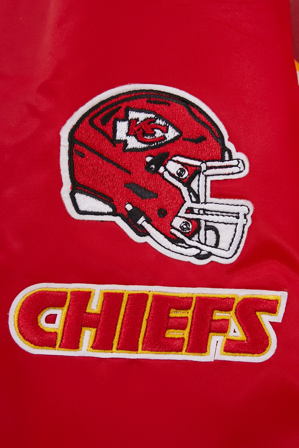 NFL KANSAS CITY CHIEFS CLASSIC WOMEN'S SATIN JACKET (RED)