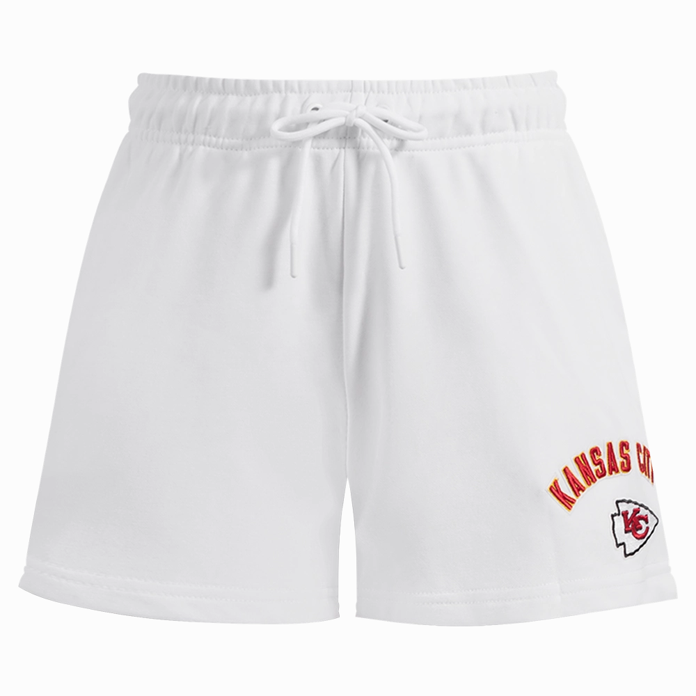 NFL KANSAS CITY CHIEFS CLASSIC WOMEN'S SHORT (WHITE)