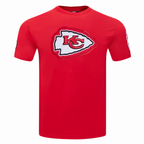 NFL KANSAS CITY CHIEFS DIY PICK STITCH MEN'S SINGLE JERSEY TEE (RED)