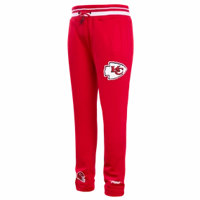 NFL KANSAS CITY CHIEFS MASHUP MEN'S RIB SWEATPANT (RED)
