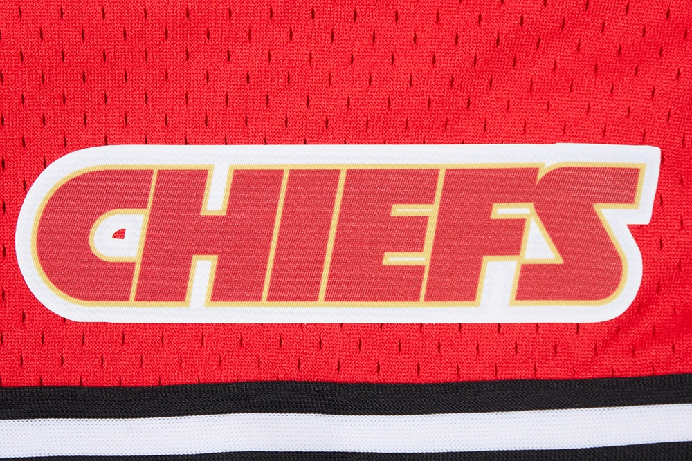 NFL KANSAS CITY CHIEFS MEN'S MESH SHORT (RED/BLACK)
