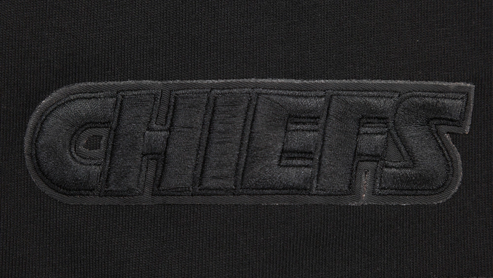 NFL KANSAS CITY CHIEFS NEUTRAL DROP SHOULDER MEN'S TEE (BLACK)