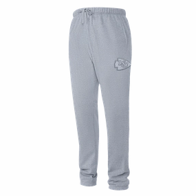 NFL KANSAS CITY CHIEFS NEUTRAL MEN'S SWEATPANT (DARK HEATHER GRAY)