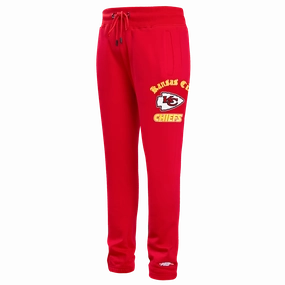 NFL KANSAS CITY CHIEFS OLD ENGLISH MEN'S SWEATPANT (RED)