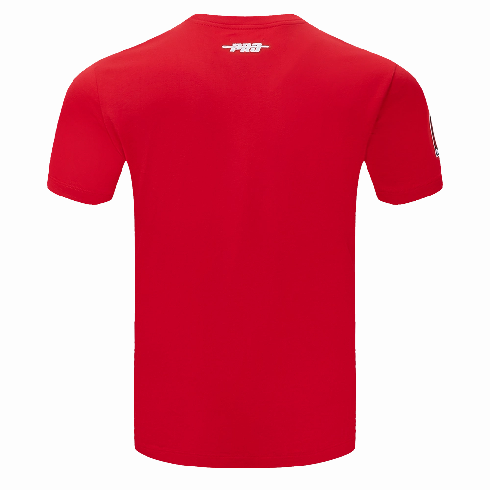 NFL KANSAS CITY CHIEFS OLD ENGLISH MEN'S TEE (RED)