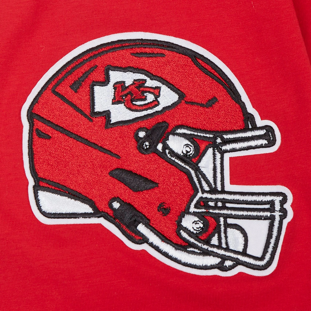 NFL KANSAS CITY CHIEFS OLD ENGLISH MEN'S TEE (RED)