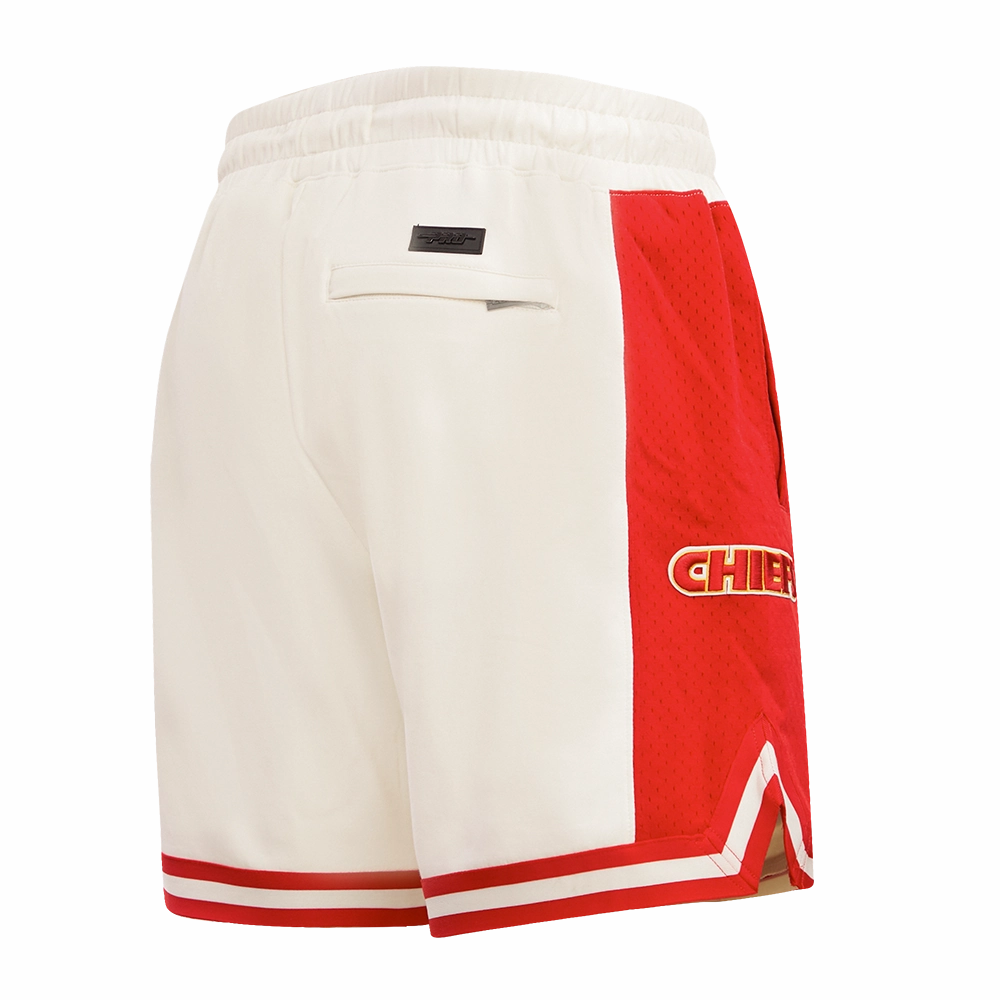 NFL KANSAS CITY CHIEFS RETRO CLASSIC MEN'S 2.0 SHORT (EGGSHELL/ RED)