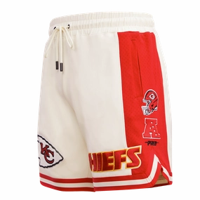 NFL KANSAS CITY CHIEFS RETRO CLASSIC MEN'S 2.0 SHORT (EGGSHELL/ RED)